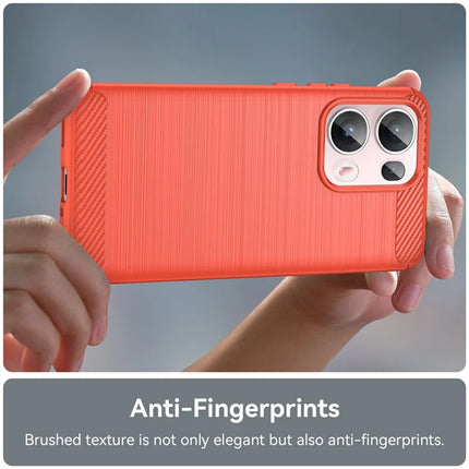 For Oppo Reno13 Pro 5G Case Protective Phone Cover Carbon Fiber Texture Brushed
