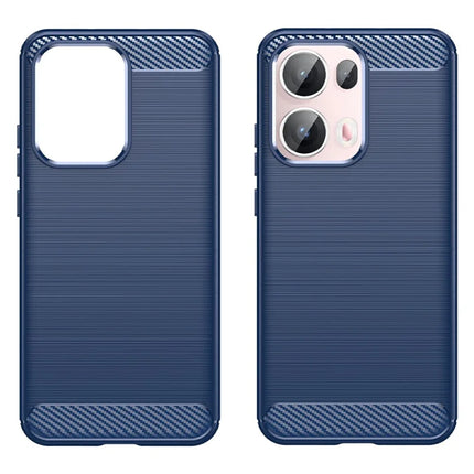 For Oppo Reno13 Pro 5G Case Protective Phone Cover Carbon Fiber Texture Brushed