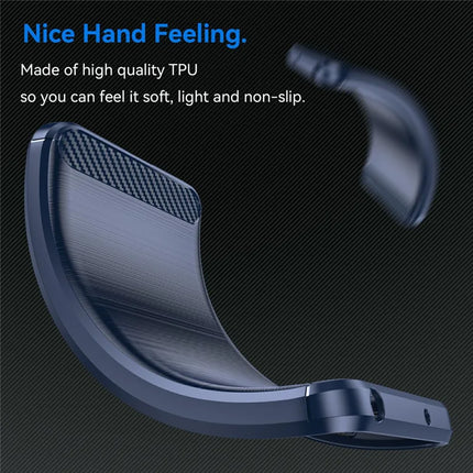 For Oppo Reno13 Pro 5G Case Protective Phone Cover Carbon Fiber Texture Brushed