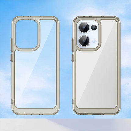 For Oppo Reno13 5G (Global) Case TPU + Acrylic Protective Clear Phone Cover