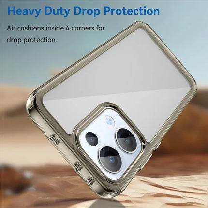 For Oppo Reno13 5G (Global) Case TPU + Acrylic Protective Clear Phone Cover