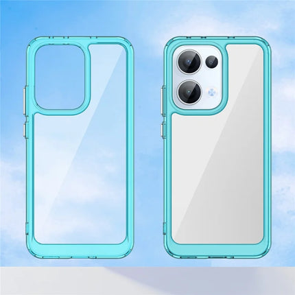 For Oppo Reno13 5G (Global) Case TPU + Acrylic Protective Clear Phone Cover