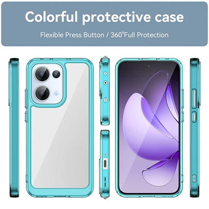 For Oppo Reno13 5G (Global) Case TPU + Acrylic Protective Clear Phone Cover