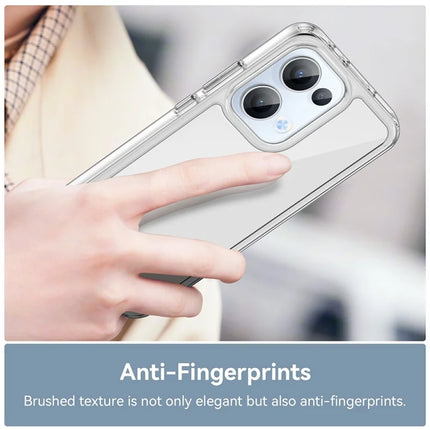 For Oppo Reno13 5G (Global) Case TPU + Acrylic Protective Clear Phone Cover