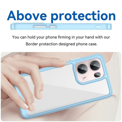 For Oppo Reno13 Pro 5G Case TPU + Acrylic Protective Clear Phone Cover