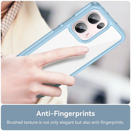 For Oppo Reno13 Pro 5G Case TPU + Acrylic Protective Clear Phone Cover