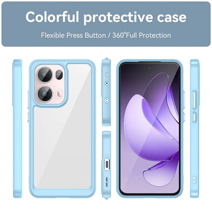 For Oppo Reno13 Pro 5G Case TPU + Acrylic Protective Clear Phone Cover
