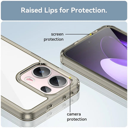 For Oppo Reno13 Pro 5G Case TPU + Acrylic Protective Clear Phone Cover