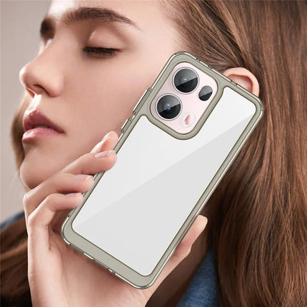 For Oppo Reno13 Pro 5G Case TPU + Acrylic Protective Clear Phone Cover