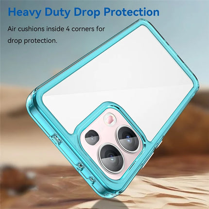 For Oppo Reno13 Pro 5G Case TPU + Acrylic Protective Clear Phone Cover