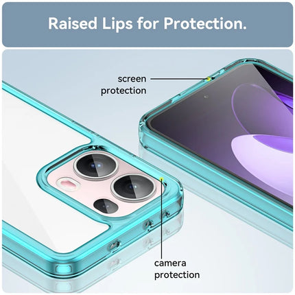 For Oppo Reno13 Pro 5G Case TPU + Acrylic Protective Clear Phone Cover