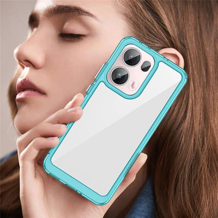 For Oppo Reno13 Pro 5G Case TPU + Acrylic Protective Clear Phone Cover
