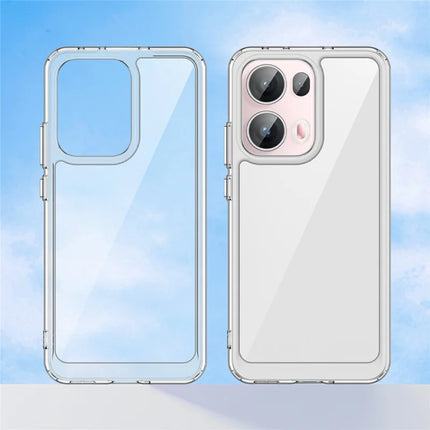 For Oppo Reno13 Pro 5G Case TPU + Acrylic Protective Clear Phone Cover