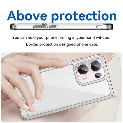 For Oppo Reno13 Pro 5G Case TPU + Acrylic Protective Clear Phone Cover