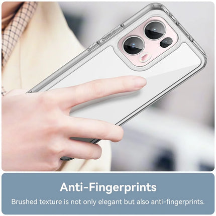 For Oppo Reno13 Pro 5G Case TPU + Acrylic Protective Clear Phone Cover