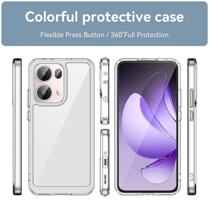 For Oppo Reno13 Pro 5G Case TPU + Acrylic Protective Clear Phone Cover