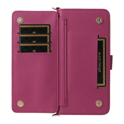 Wallet Phone Case for Realme 14x 5G / V60 Pro / C75 Leather Phone Cover with Shoulder Strap