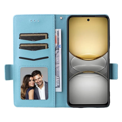 Leather Case for Realme 14x 5G / V60 Pro / C75 Litchi Texture Wallet Flip Phone Cover
