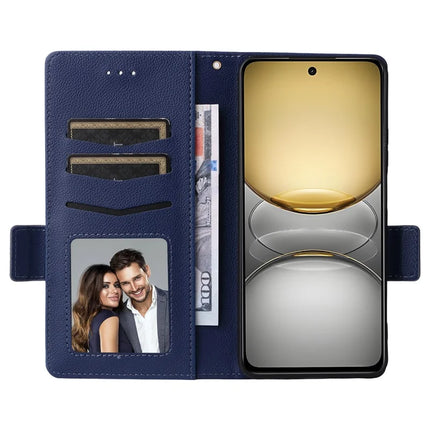 Leather Case for Realme 14x 5G / V60 Pro / C75 Litchi Texture Wallet Flip Phone Cover