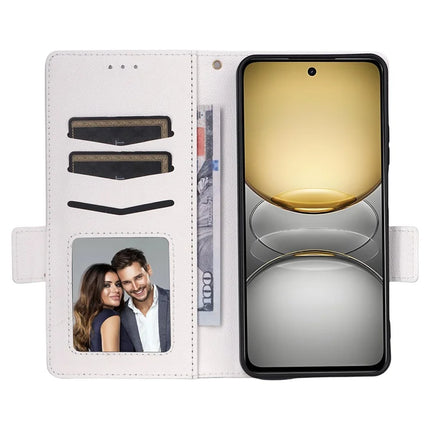 Leather Case for Realme 14x 5G / V60 Pro / C75 Litchi Texture Wallet Flip Phone Cover