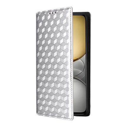 Leather Case For Realme 14x 5G  /  C75  /  V60 Pro Rhombus Imprinted Wallet Phone Cover