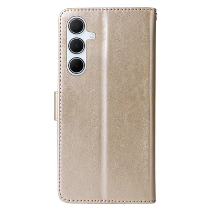 For Samsung Galaxy A56 5G Leather Case Butterfly Floral Imprint Wallet Stand Cover