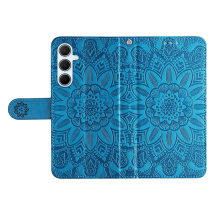 For Samsung Galaxy A36 5G Case Sunflower Imprint Leather Wallet Phone Cover