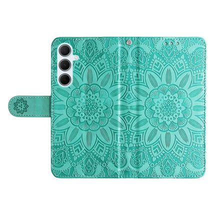 For Samsung Galaxy A36 5G Case Sunflower Imprint Leather Wallet Phone Cover