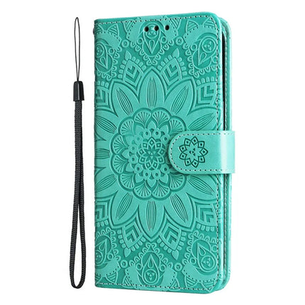 For Samsung Galaxy A36 5G Case Sunflower Imprint Leather Wallet Phone Cover