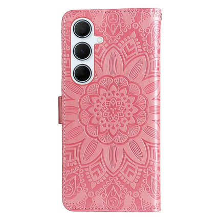 For Samsung Galaxy A36 5G Case Sunflower Imprint Leather Wallet Phone Cover