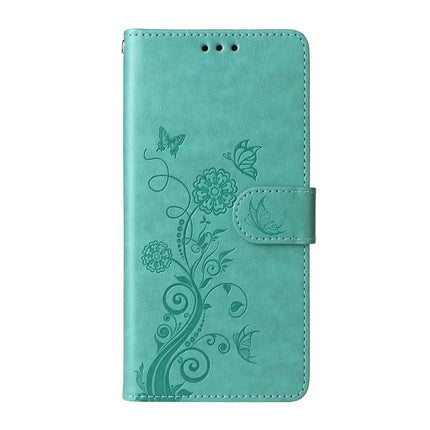 For Samsung Galaxy A36 5G Leather Case Butterfly Floral Imprint Wallet Stand Cover