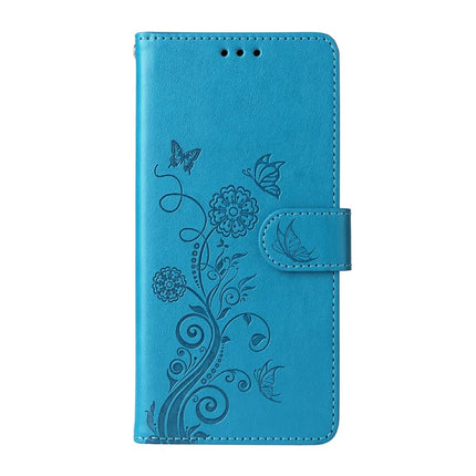 For Samsung Galaxy A36 5G Leather Case Butterfly Floral Imprint Wallet Stand Cover