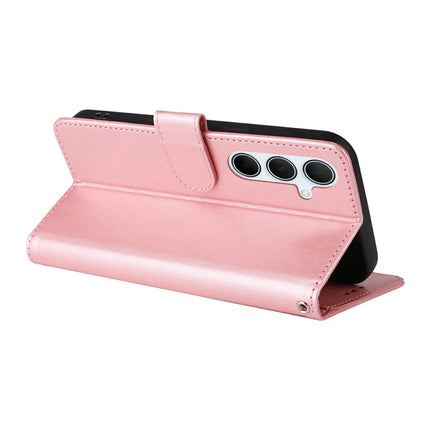 For Samsung Galaxy A36 5G Leather Case Butterfly Floral Imprint Wallet Stand Cover