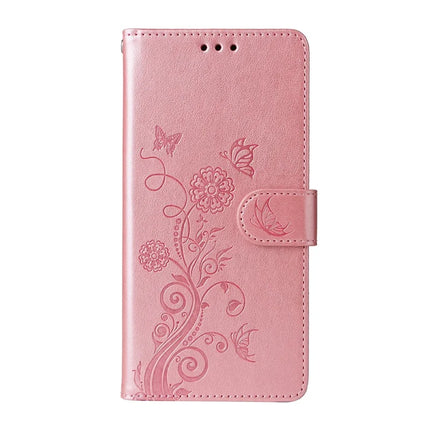 For Samsung Galaxy A36 5G Leather Case Butterfly Floral Imprint Wallet Stand Cover