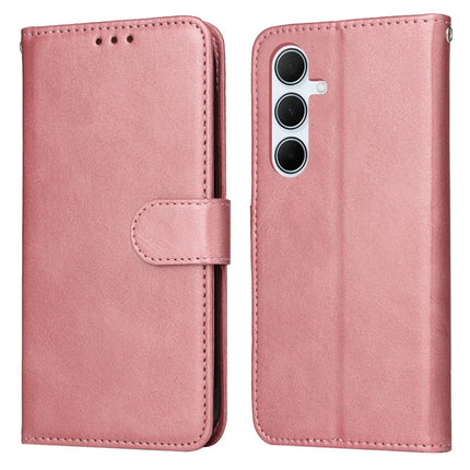 For Samsung Galaxy A36 5G Case Wallet PU Leather Folio Flip Phone Cover - Pink