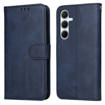 For Samsung Galaxy A36 5G Case Wallet PU Leather Folio Flip Phone Cover - Blue
