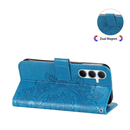 For Samsung Galaxy A36 5G Case PU Leather Wallet Floral Phone Cover Stand View