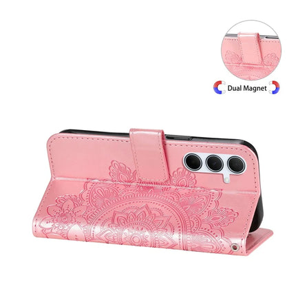 For Samsung Galaxy A36 5G Case PU Leather Wallet Floral Phone Cover Stand View