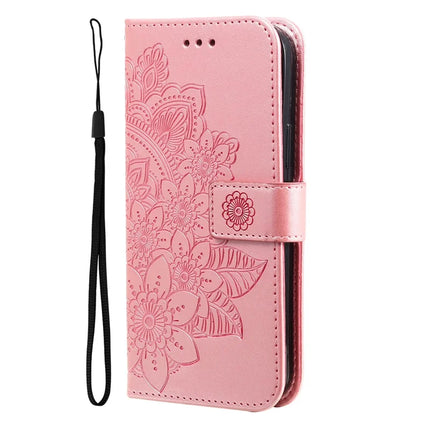 For Samsung Galaxy A36 5G Case PU Leather Wallet Floral Phone Cover Stand View