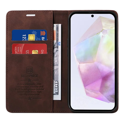 BETOPNICE 003 For Samsung Galaxy A36 5G Wallet Case Leather Phone Cover with Stand