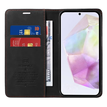 BETOPNICE 003 For Samsung Galaxy A36 5G Wallet Case Leather Phone Cover with Stand