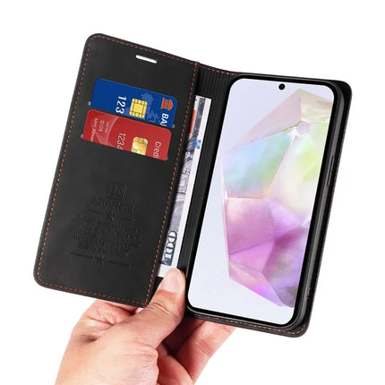 BETOPNICE 003 For Samsung Galaxy A36 5G Wallet Case Leather Phone Cover with Stand
