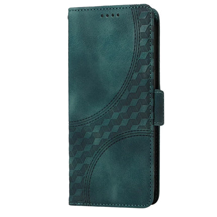For Samsung Galaxy A36 5G Case PU Leather Phone Cover Rhombus Starry Imprinted