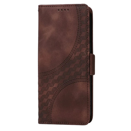 For Samsung Galaxy A36 5G Case PU Leather Phone Cover Rhombus Starry Imprinted