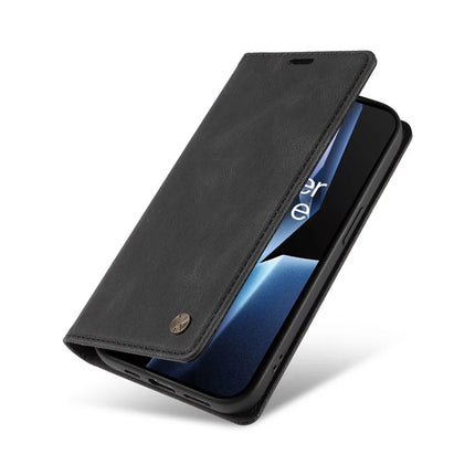 For OnePlus Ace 5G Leather Cover YIKATU YK-004 Skin-Touch Wallet Phone Cases