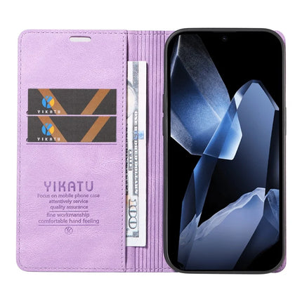 For OnePlus 13 Leather Cover YIKATU YK-004 Skin-Touch Wallet Phone Cases