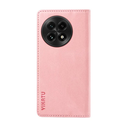 For OnePlus 13 Leather Cover YIKATU YK-004 Skin-Touch Wallet Phone Cases