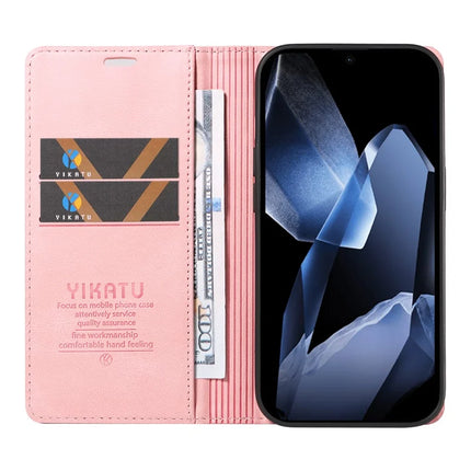 For OnePlus 13 Leather Cover YIKATU YK-004 Skin-Touch Wallet Phone Cases