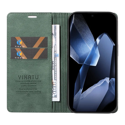 For OnePlus 13 Leather Cover YIKATU YK-004 Skin-Touch Wallet Phone Cases
