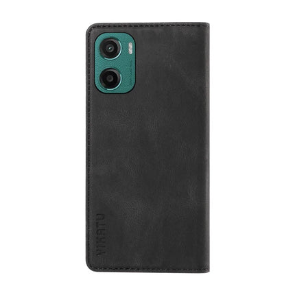 For Motorola Moto G05 4G Leather Cover YIKATU YK-004 Skin-Touch Wallet Phone Cases